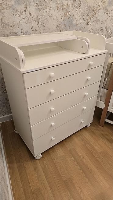 gənc mebel: Oğlan və qız üçün, Beşik, Komod — 8