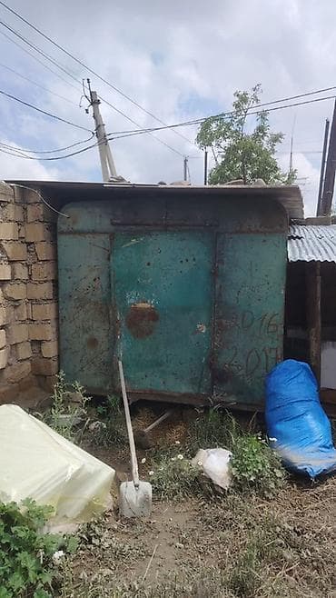 qoşqu ev: Razilasma yolu ile Metall konteyner/kiçik anbar - Material: qalın — 1