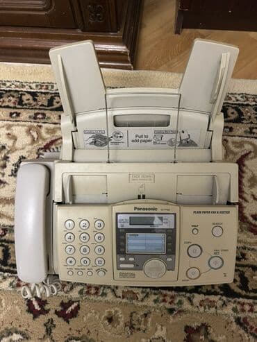 Panasonic KX-FP152 plain paper faks və kopiya aparatı Xüsusiyyətlər