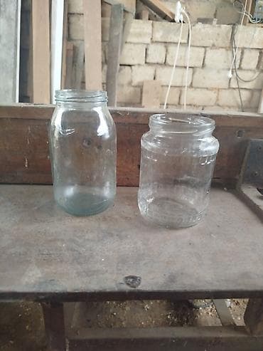 3 кундо арыктоо: Şüşə bankalar bir ədədi 15qəpikdən satılır 180ədəd var — 2