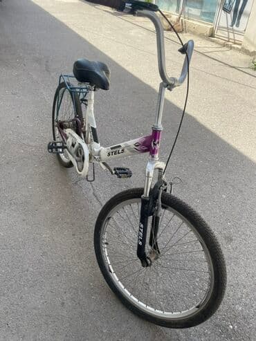 qalin tekerli velosiped: İşlənmiş Şəhər velosipedi Stels, 24", Pulsuz çatdırılma — 2