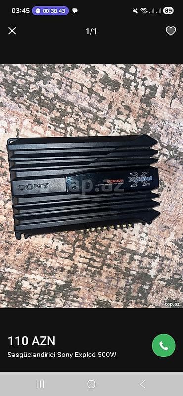 Digər avtoelektronika: Usilitel (pul ehtiyac olduğu üçün ən ucuz qiymətə qoymuşam mal — 2