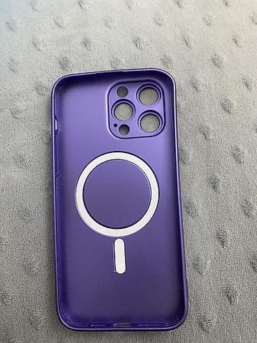 dubay iphon: Maqnitli iPhone üçün qoruyucu örtük – bənövşəyi rəng - Uyğunluq — 2