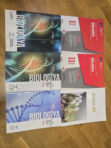 biologiya 11 sinif derslik pdf: Biologiya vəsaitləri Test toplusu 1ci 2ci hissə - 5 manat (biri) — 1