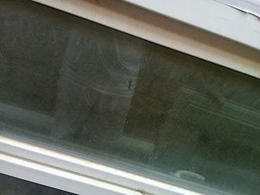 ağ qapı: PVC qapı-panjaralı sistem - Material: ağ rəngli PVC profil - — 2