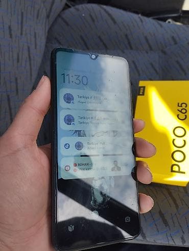 redmi note 8 qara: Poco C65, 256 GB, rəng - Qara, Sensor — 2