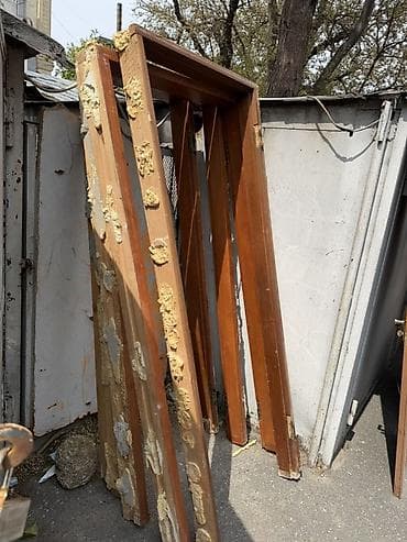 ran: Məişət və ofis üçün ağacdaxili qapılar dəsti - Material: təbii ağac — 2