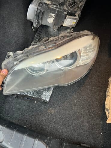 yanacaq doldurma menteqesinde is: Komplekt, Yaxın və uzaq vuran işıqlar BMW, 2013 il, Orijinal, Almaniya, İşlənmiş — 2