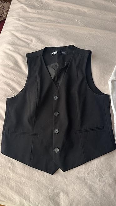 Qadın ayaqqabıları: Jilet, Zara, S, rəng - Qara — 2