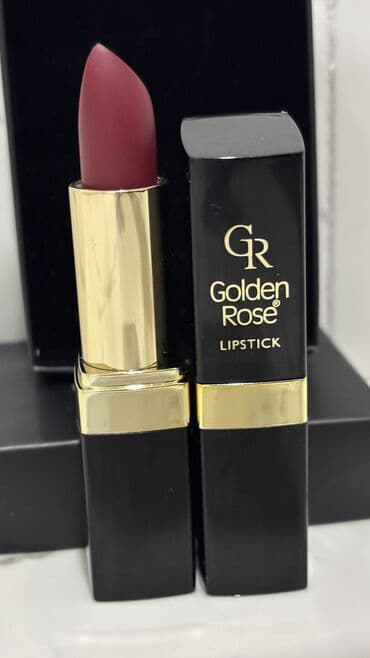 Dodaq üçün kosmetika: Dodaq boyası, Golden Rose, Qırmızı, Yeni — 2