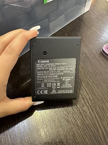 et ceken: Canon LC-E17E batareya şarj cihazı - Model: LC-E17E - Növ: Kamera — 1