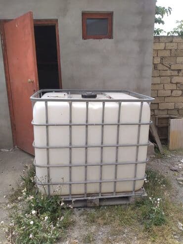 plasmas su baki: Bak, Plastik, 1000 l l — 1