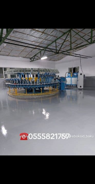 şu çəni: Eboksid Xüsusiyyətləri: -gigiyenikdir -tozlanmır -antibakterialdır — 19