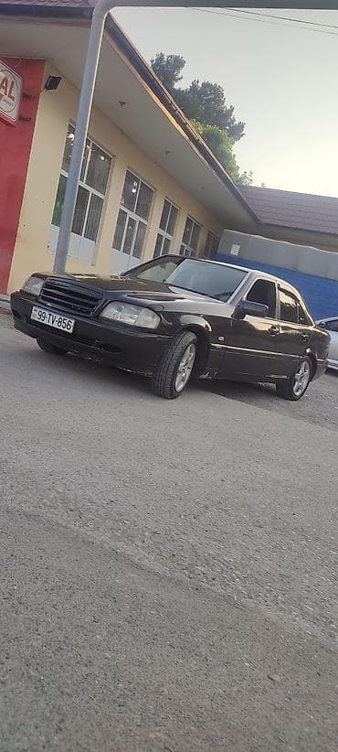 7 nəfərlik avtomobillər: Mercedes-Benz C-Class: 2 l | 1994 il Sedan — 4