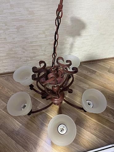 sud separatoru: Çılçıraq, 5 lampa, Metal — 3