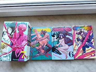 Məhsul: Chainsaw Man (Testere Adam) manga seriyası – 1–9 cildlik set — 3