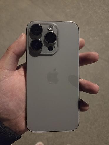 iphone 15 pro irşad: IPhone 15 Pro, 256 GB, Black Titanium, Sənədlərlə — 6