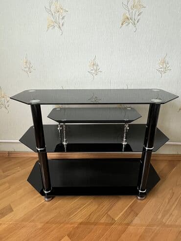 аренда помещения под продуктовый магазин: Б/у, Прямой ТВ стенд, С полками, Стеклянный — 2