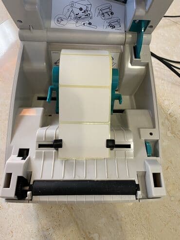 термолента для принтеров чеков 80х80х12мм арт 2082 чековая лента: Etiket üçün printer. Zebra GK888t bir ay istifade olunub yep yeni — 3