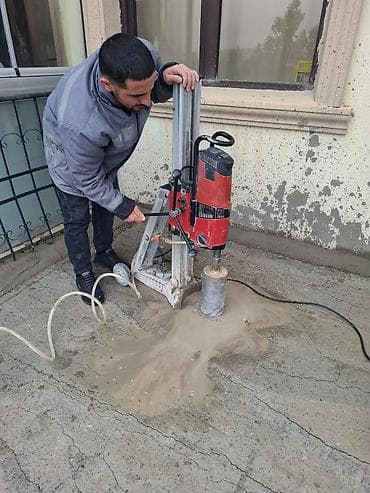 seyf qapilar ve darvazalar: Beton kesimi beton kesen beton deşen betonlarin kesilmesi deşilmesi — 1