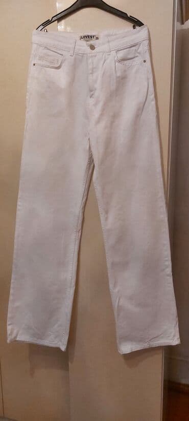 Yeni ağ qadın cins şalvar,29 ölçü,sadəcə etiketi çıxarılıb,endirimlə lalafo.az -da Yeni ağ qadın cins şalvar,29 ölçü,sadəcə etiketi çıxarılıb,endirimlə