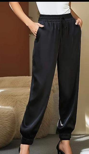 kastum şalvar: Dükan geyimləridi yenidi Qadın şalvarı – material ipek parca rahat — 3