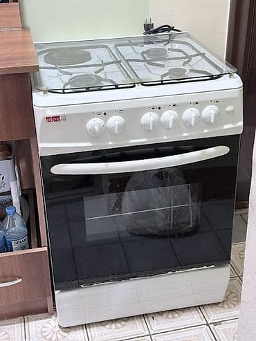 fat: Qaz-elektrik kombi plitə və soba (etes) — 2