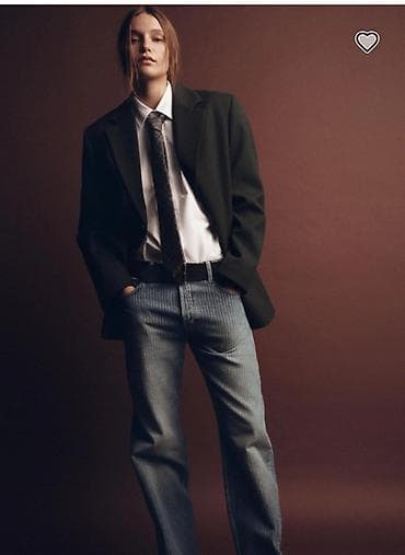 göy kişi cinsləri: Zara 40 razmer yeni,heç geyilmeyib Zolaqlı düz kəsim cins şalvar - — 2