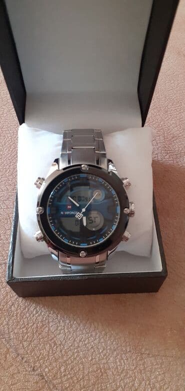 richard mille saat qiymeti: Yeni, Qol saatı, NaviForce, rəng - Gümüşü — 2