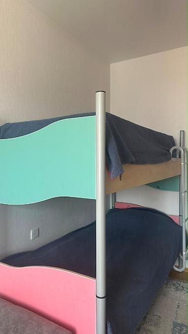 İşlənmiş, İkinəfərlik çarpayı, Bazalı, Matras ilə, Siyirməsiz, Azərbaycan — 1
