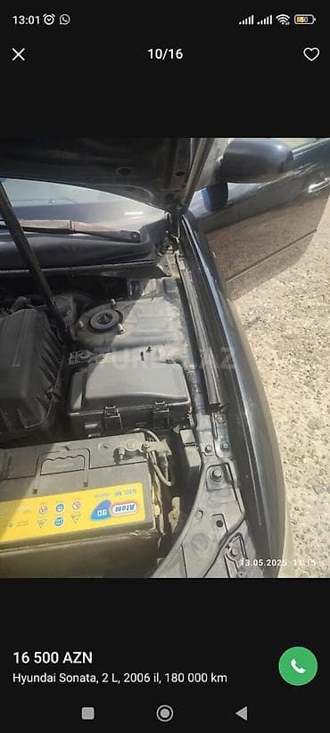 diffuser satisi: Hyundai Sonata: 2 l | 2006 il Sedan — 5