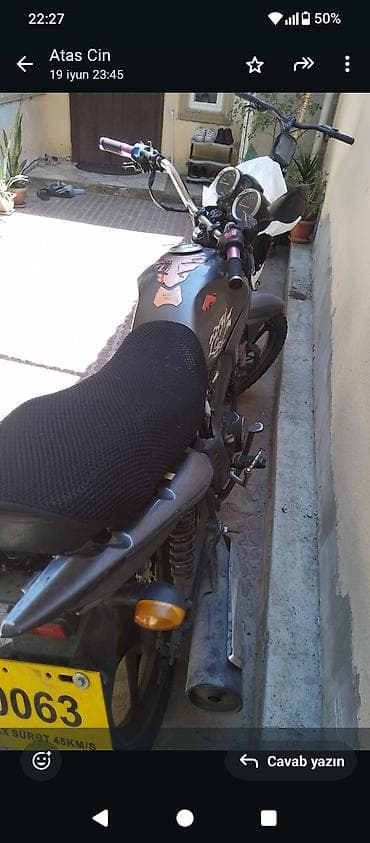 Moped/Motosiklet – şəhər daxili sürüş üçün praktik model - Yanacaq
