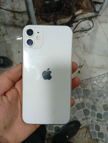 Avtoelektronika: IPhone 11, 128 GB, Ağ, Face ID — 7