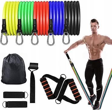 idman daşları: Ev üçün fitness dəsti Tərkib: - Qarın əzələləri üçün ab roller (iki — 10