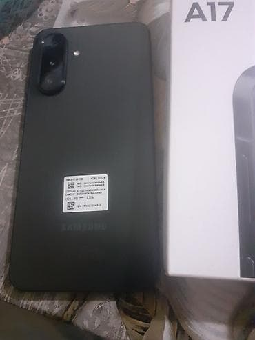 16 gb ram telefon: Samsung Galaxy A17, 128 GB, rəng - Qara, İki sim kartlı — 1