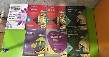 Digər: 2025 test topluları satılır. Kitablar səliqəli vəziyyətdədir, yalnız — 1