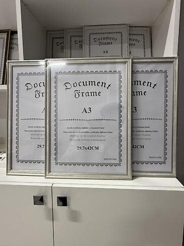 Şamdanlar: Çərçivə А3 (29.7 x 42 sm), Metal — 1