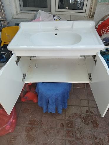 Hamam üçün lavabo və alt dolab dəsti satiram. Real alicilar elaqe — 4