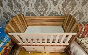 1 ayliq usaq sekilleri: Oğlan və qız üçün, Yeni, Dördbucaq, Beşik, Dəst ilə, Matras ilə, Yellənmə mexanizmsiz — 2