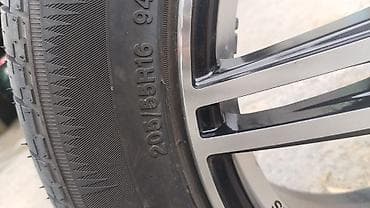 disk ve teker type 1: Avtomobil təkəri və disk komplekti - Ölçü: 205/55 R16 (şin üzərində — 3