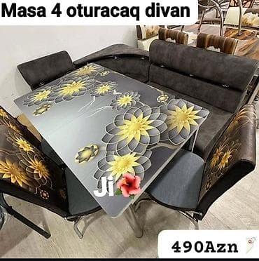 stuldan: Mətbəx üçün, Yeni, Açılmayan, 4 stul — 1