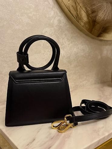 Çantalar: Jacquemus Le Chiquito Noeud mini çanta – qara rəng - Material: hamar — 2