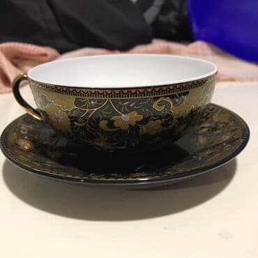 gence qab qacaq: Çay dəsti, rəng - Qara, 6 nəfərlik, Türkiyə — 3