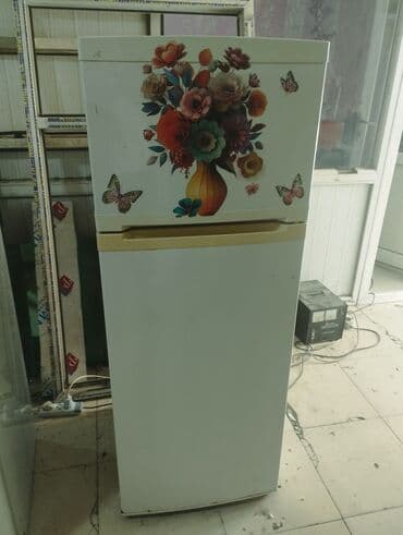 yuxa sacı: İşlənmiş 2 qapılı Beko Soyuducu Satılır, rəng - Ağ — 1