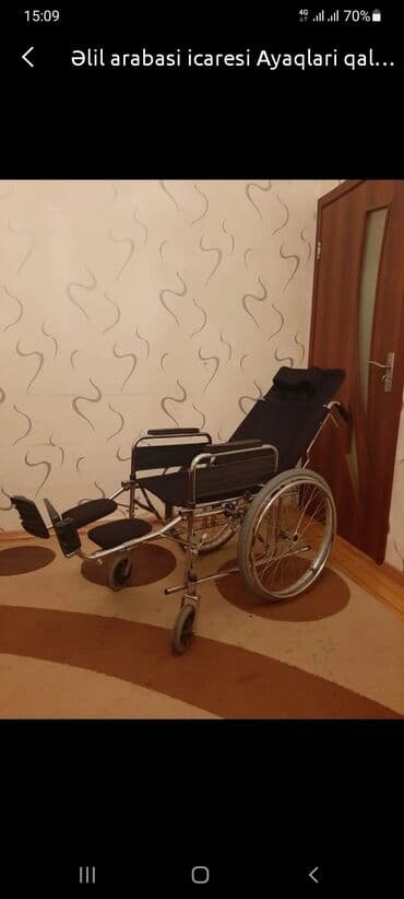 əlillər üçün araba: Əlil arabasi icaresi — 1
