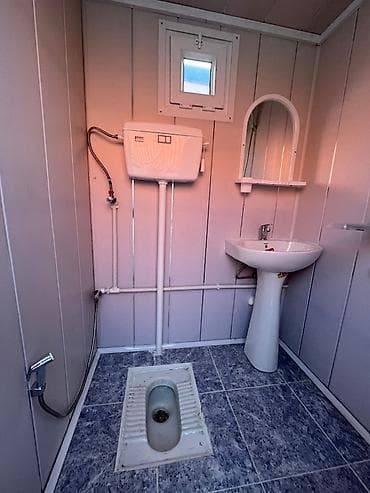 kantiner satisi: Metal karkaslı, sendviç panelli mobil sanitar konteyner - İkili — 7