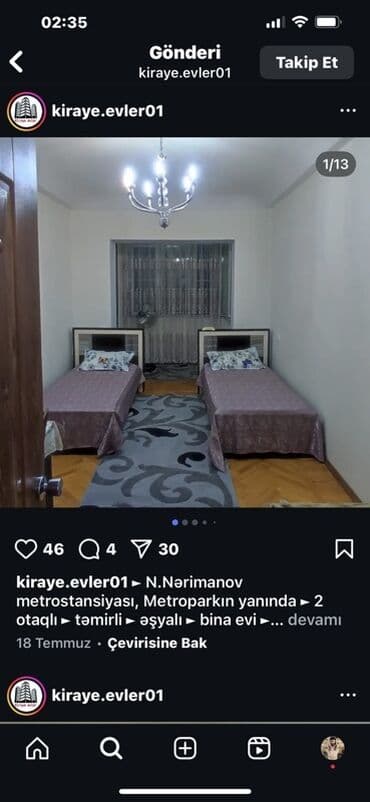 сайты недвижимости в азербайджане: 1 otaqli evdi — 2