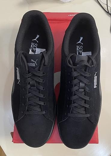 PUMA SMASH 3.0 Qara Sneaker ayaqqabı - Rəng: tam qara (Puma Black –