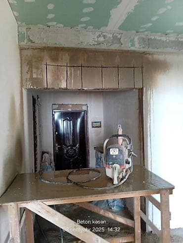 televizor ekran temiri: Beton kəsimi xidməti – professional divar və döşəmə kəsimi — 4