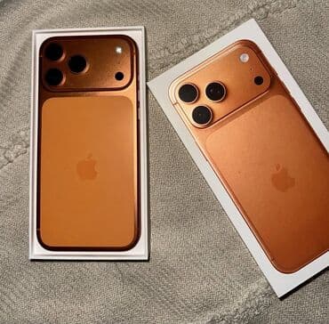 apple adapter: IPhone 17 Pro Max, 256 GB, Narıncı, Face ID, Zəmanət, Barmaq izi — 7